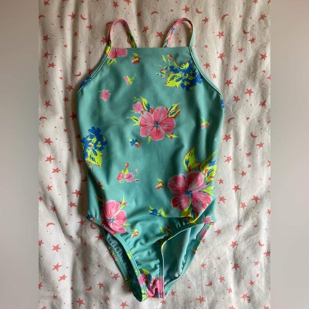 Toddler Floral Swim Suit